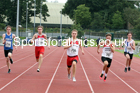Mens and Boys 100 metres, 2021 North Eastern Track and Field Champs., Middesbrough. Photo: David T. Hewitson/Sports for All Pics